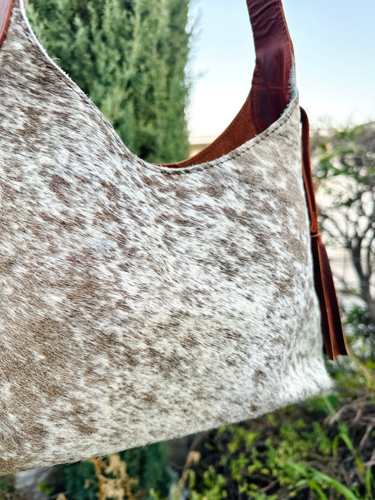 Brown Cowhide Purse
