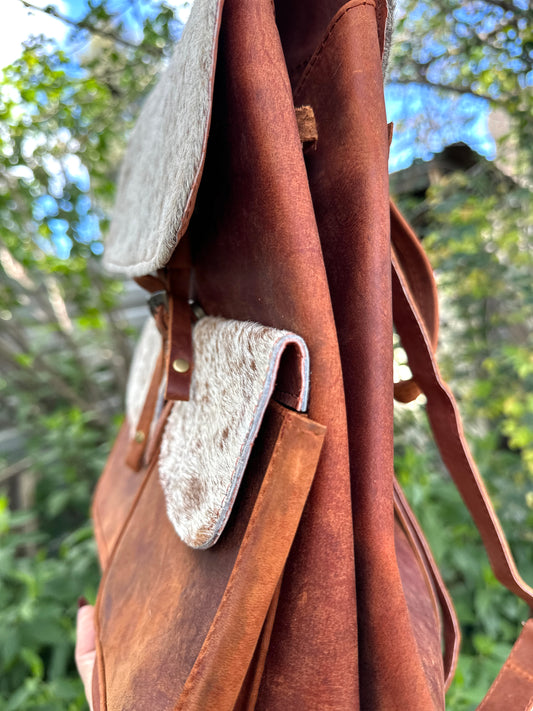 Caramel Brown Backpack