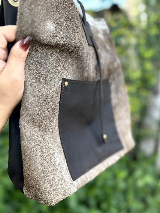 Dark Chocolate Shoulder Bag