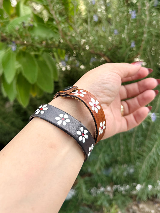 Flower bracelets