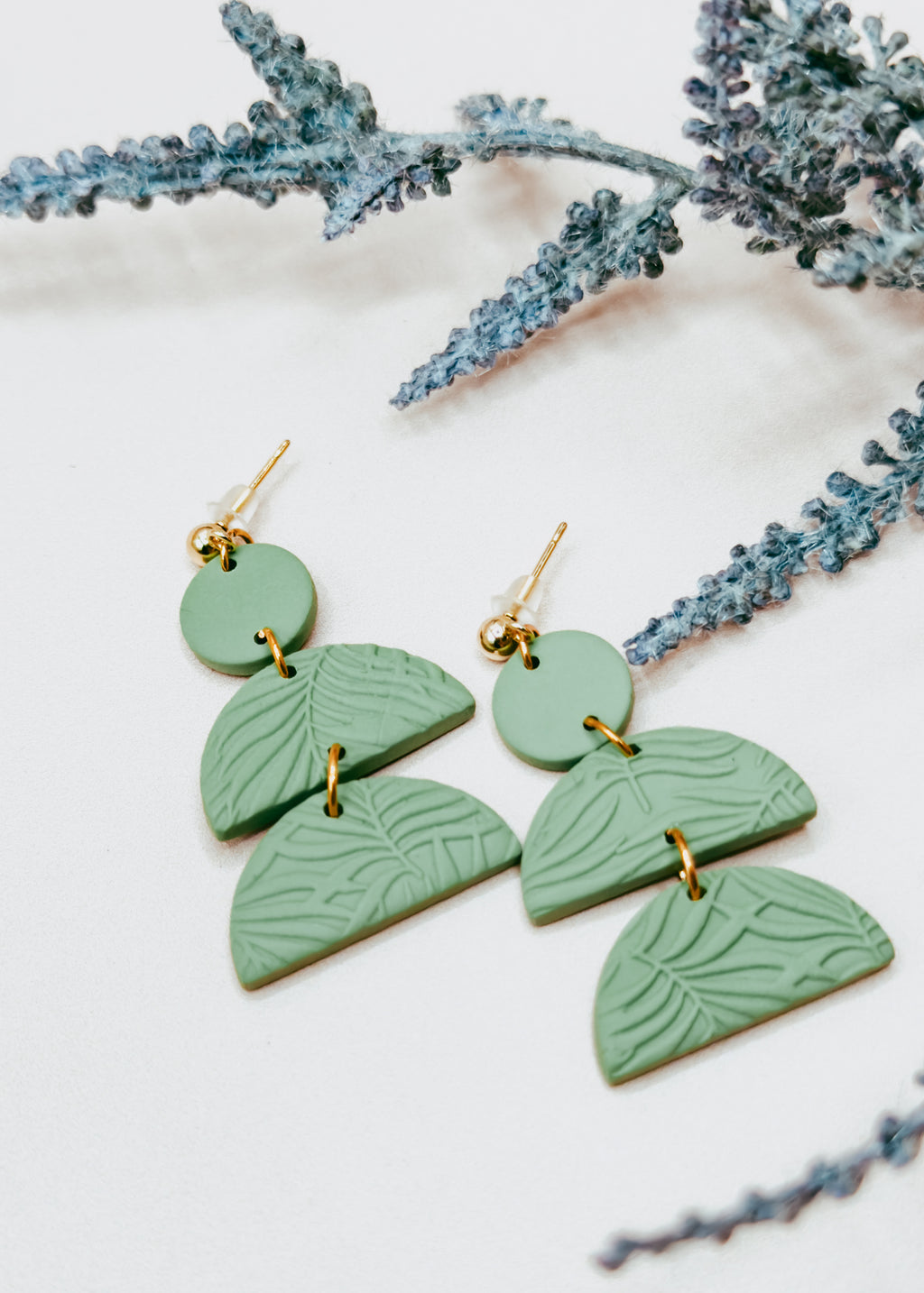 Desert Sage Dangle Earrings