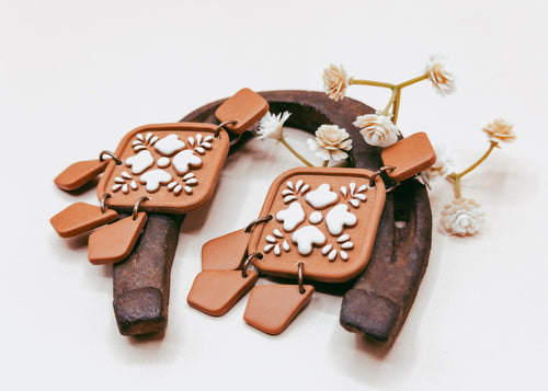 Azulejo del Desierto Earrings