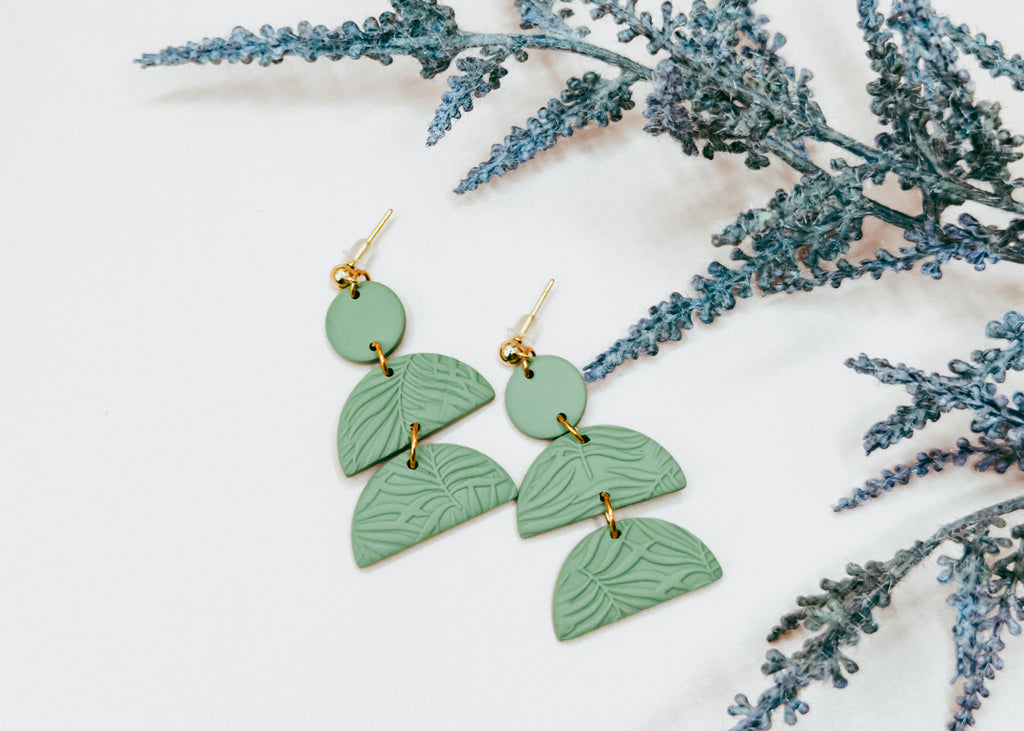 Desert Sage Dangle Earrings