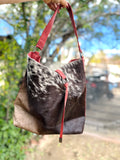 Montana Rose Cowhide Shoulder Bag